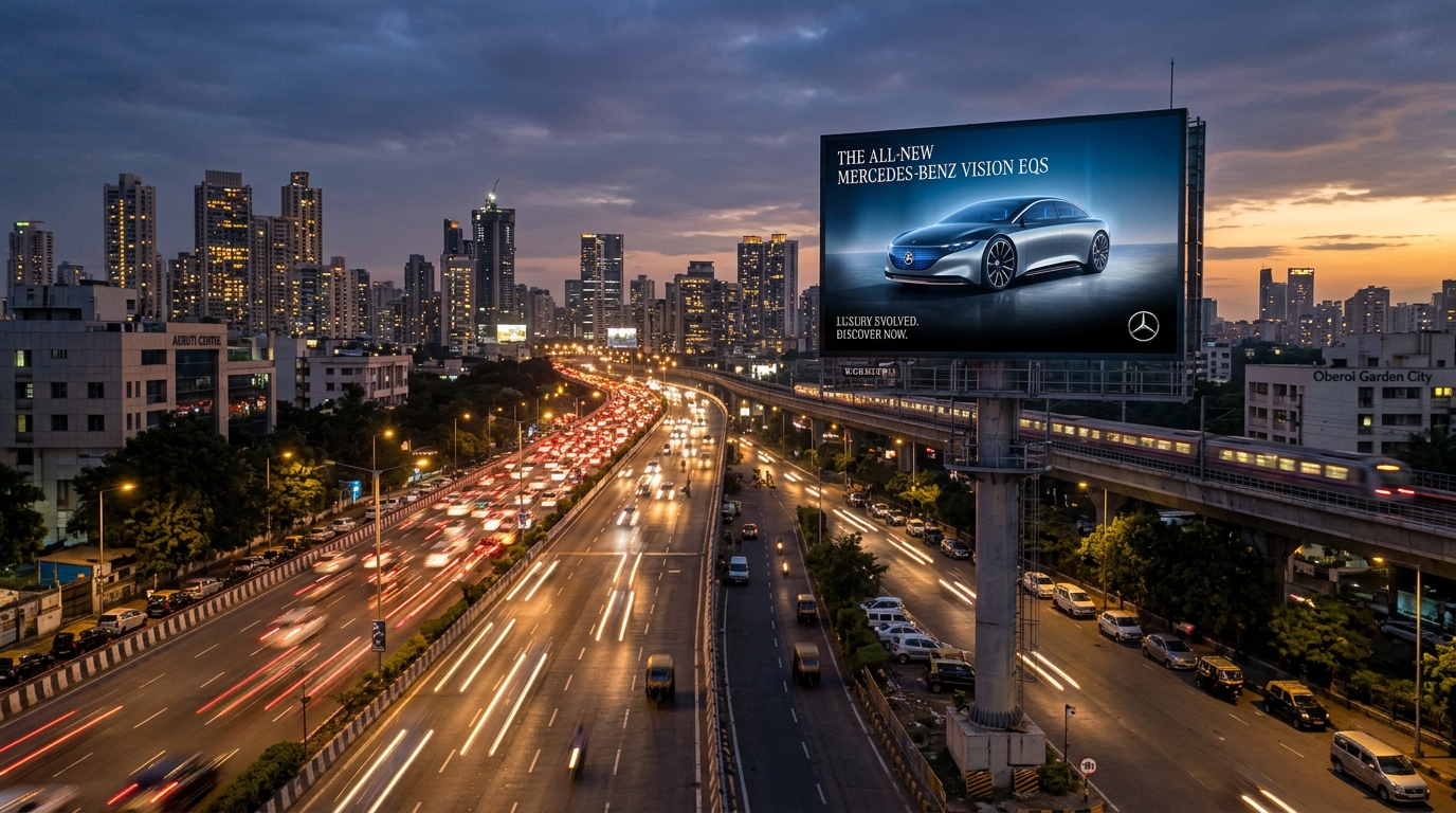 Western Express Highway Unipole — Bandra Flyover